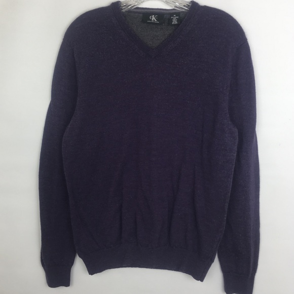 calvin klein extra fine merino wool sweater